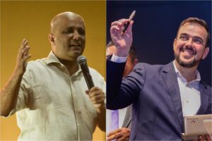 Gustavo Mendanha e Major Vitor Hugo disputam vaga no segundo turno, aponta Goiás Pesquisa/Mais Goiás