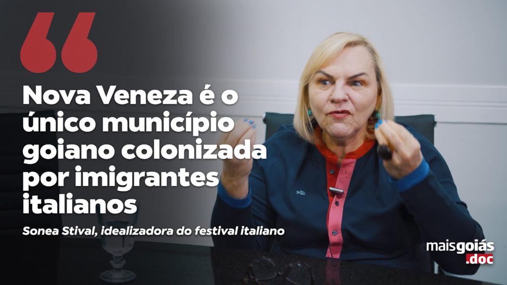 Saiba mais sobre o Festival italiano de Nova Veneza no Mais Goiás.doc (Foto: Artur Dias | Arte: Niame Loiola)