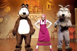 A Menina Masha e o Urso em Goiânia: espetáculo será apresentado no Teatro PUC