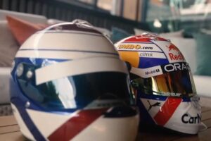 Verstappen irá usar capacete em homenagem ao pai na próxima corrida