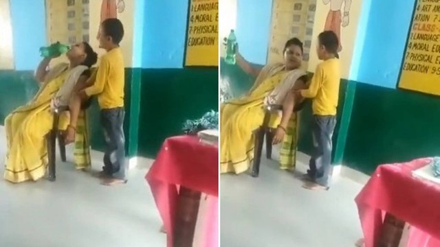 Na Índia, professora é suspensa após obrigar alunos a fazerem massagem nela durante aula