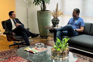 Baldy se reúne com presidente da OAB-GO para discutir a advocacia em Goiás