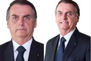 Bolsonaro foto de urna Ele aparece com expressão séria na imagem enviada ao TSE. Campanha de Bolsonaro pede troca de foto de urna por presidente sorrindo