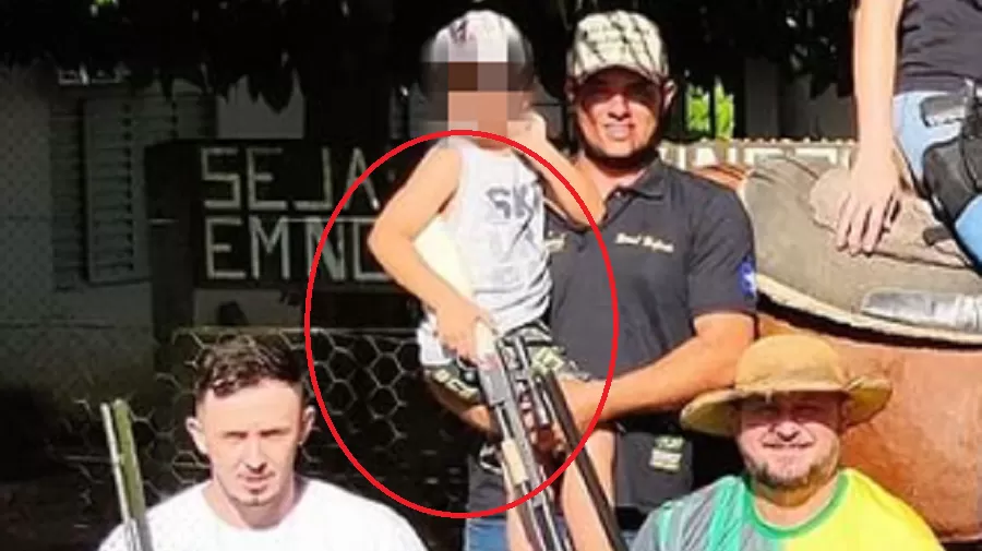 MP pede investigação de deputado de MT por publicar foto com criança armada