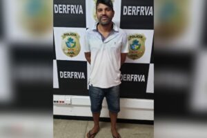 Anderson de Araújo Silva, conhecido como “Rondônia” foi preso em Goiânia