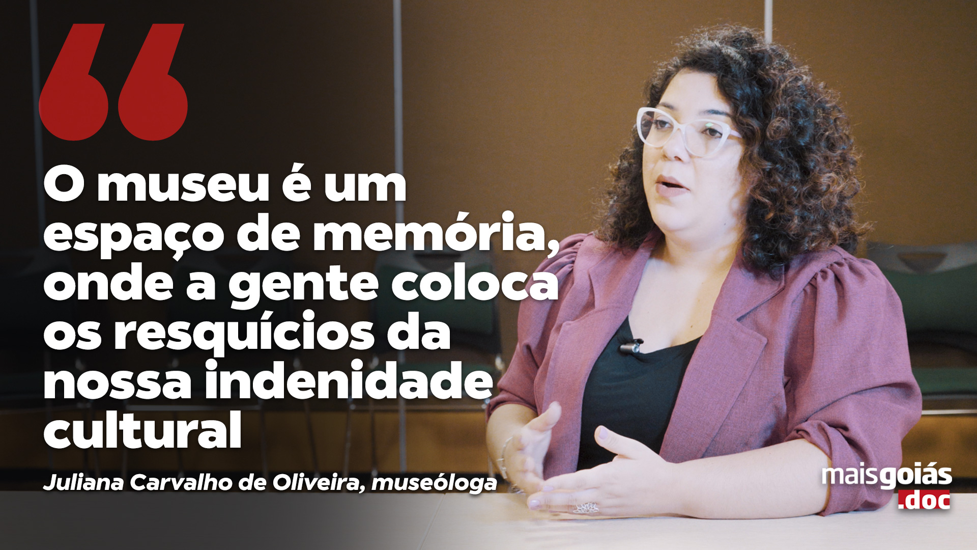 Mais Goiás.doc mostra como funciona os museus de Goiânia (Foto: Artur Dias | Arte: Niame Loiola)