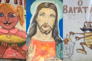 @handpaintedbrazil, que já soma mais de 77 mil seguidores. Perfil no Instagram reúne pinturas inusitadas em muros pelo Brasil; fotos