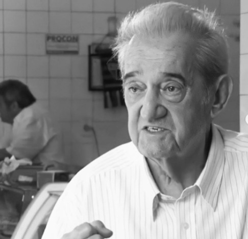 Morreu, na noite de quinta-feira (11), o fundador das lanchonetes ‘Biscoitos Pereira’, José Pereira Cardoso, aos 94 anos. (Foto: redes sociais)