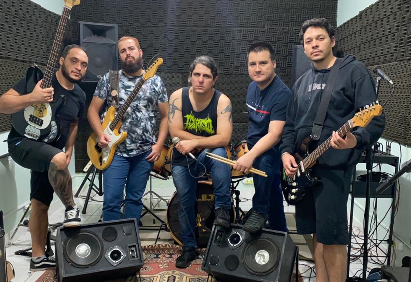 Banda Malt se apresenta na Noite de Música Autoral, no Bar Cerrado Cervejaria