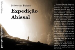 Livro "Expedição Abissal" será lançado neste sábado