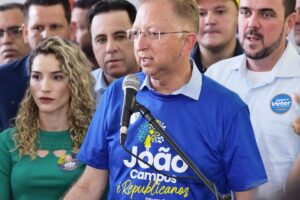 Agora candidato a senador, João Campos crítica ministros do STF (Foto: Jucimar de Sousa)