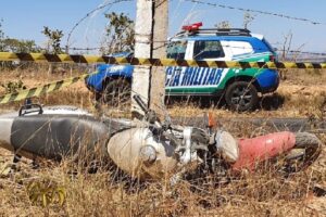 Motociclista morre após colidir contra poste em rodovia municipal de Catalão (GO)