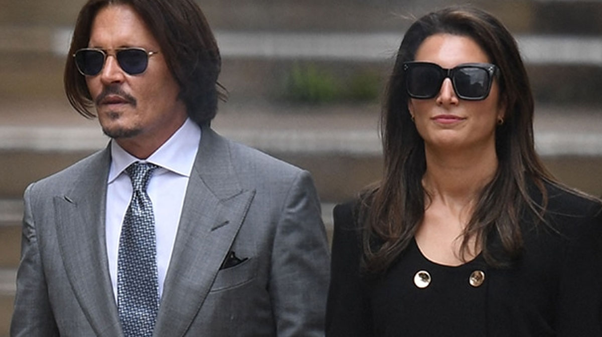 Johnny Depp tem uma nova namorada: sua advogada Joelle Rich
