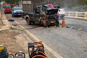 Homem morre em acidente na GO-060, entre Santa Bárbara e Nazário (Foto: Divulgação)