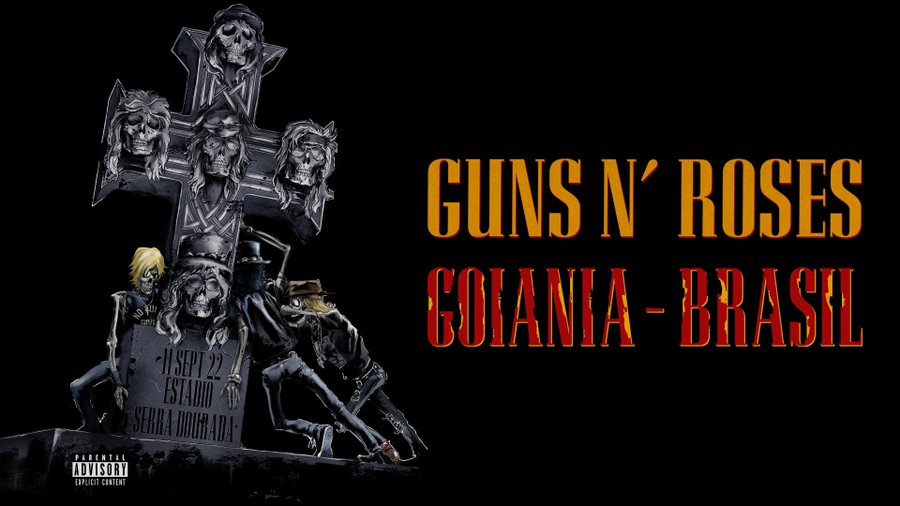 Guns n' Roses homenageia Monumento às Três Raças de Goiânia - Foto: Reprodução