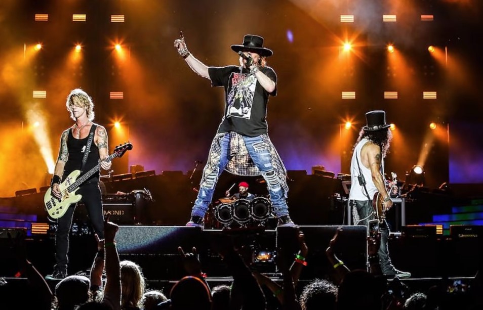 Show do Guns N' Roses é atração do fim de semana em Goiânia 