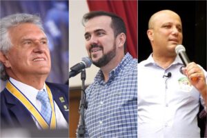 Goiás Pesquisas/Mais Goiás: Caiado tem 43,72% dos votos válidos; Mendanha 24,09% e Vitor Hugo 18,9%
