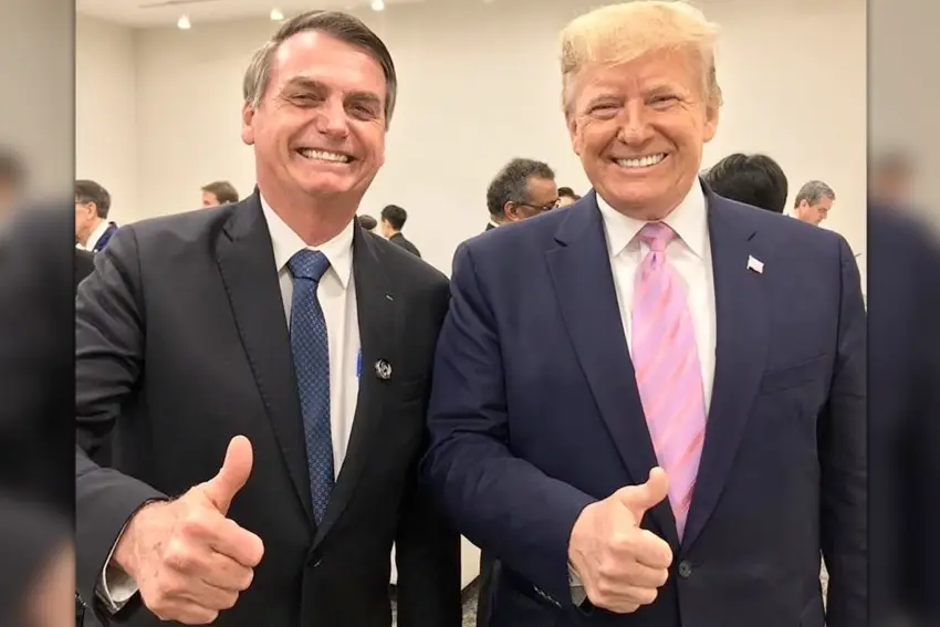Ex-presidente americano deu endosso ao brasileiro na rede social Truth Social. Trump anuncia apoio a Bolsonaro e o chama de homem maravilhoso