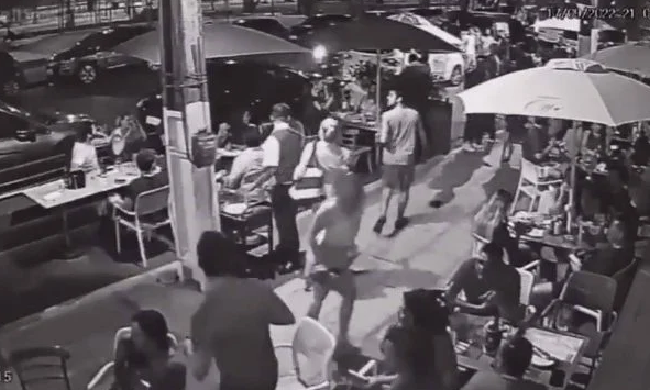 Clientes confundem turma de crossfit com arrastão e fogem de bar em Recife