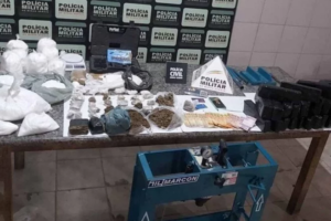 Homem é preso com mais de 70 kg de drogas em Minas Gerais