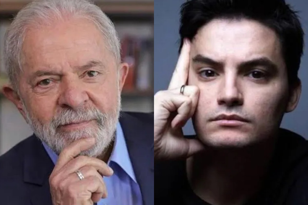 Felipe Neto pede para Lula manter a cabeça no lugar no debate da Globo (Foto: Reprodução)