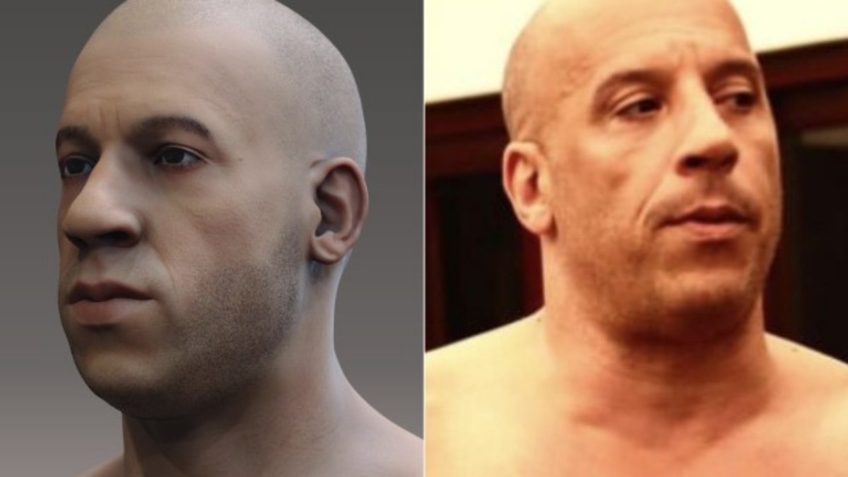Vin Diesel, é você? Ator é comparado a imagem de Adão, o primeiro homem criado por Deus e viraliza