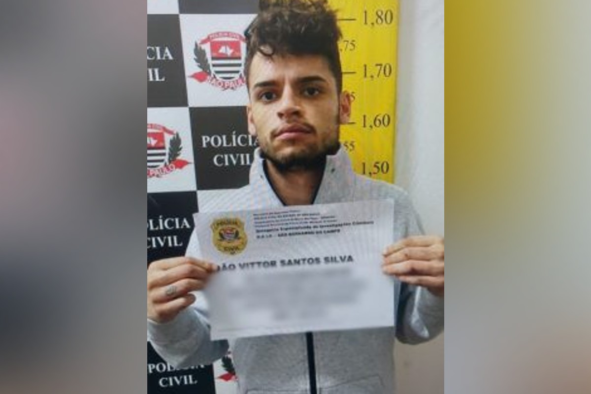 João Vittor Sousa, 24 anos, foi preso suspeito de participação no crime