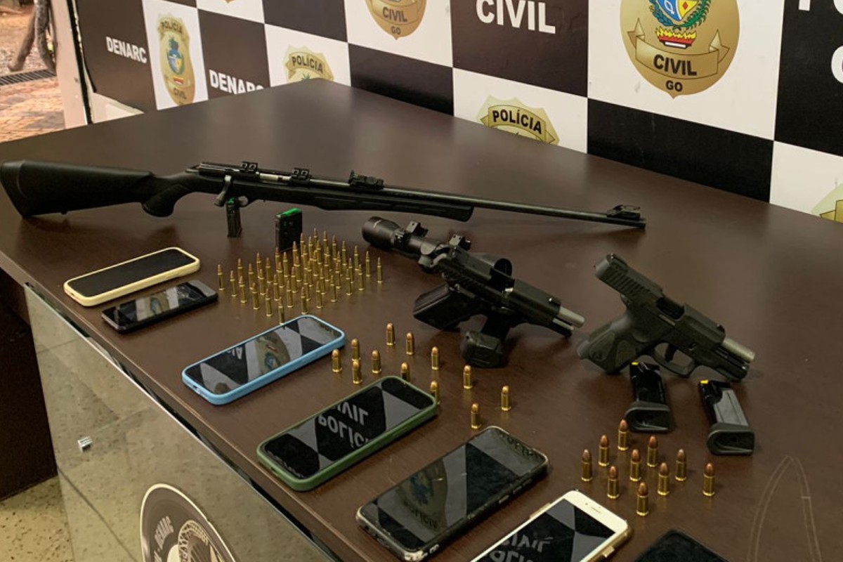 Cinco são presos suspeitos de integrar quadrilha interestadual de drogas em Goiás