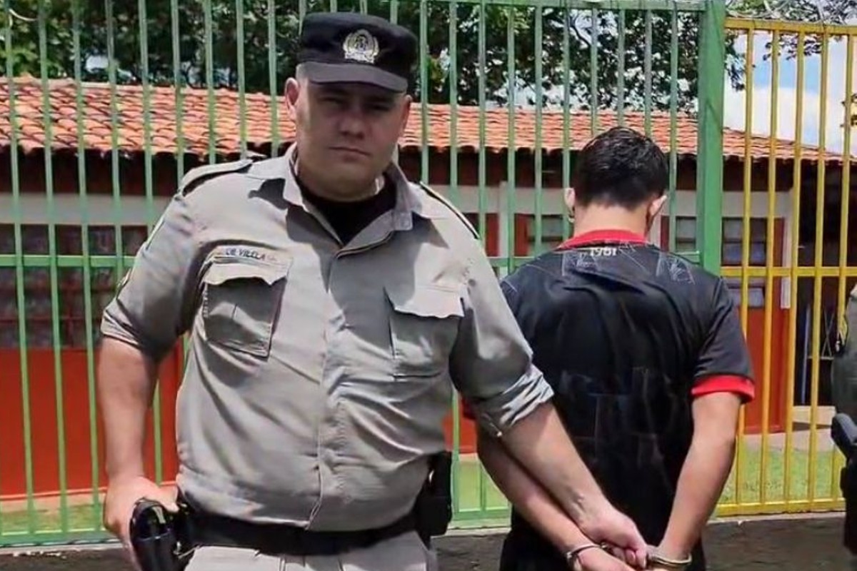 Homem invade CMEI atrás da ex e é preso por descumprir medida protetiva em Goiânia