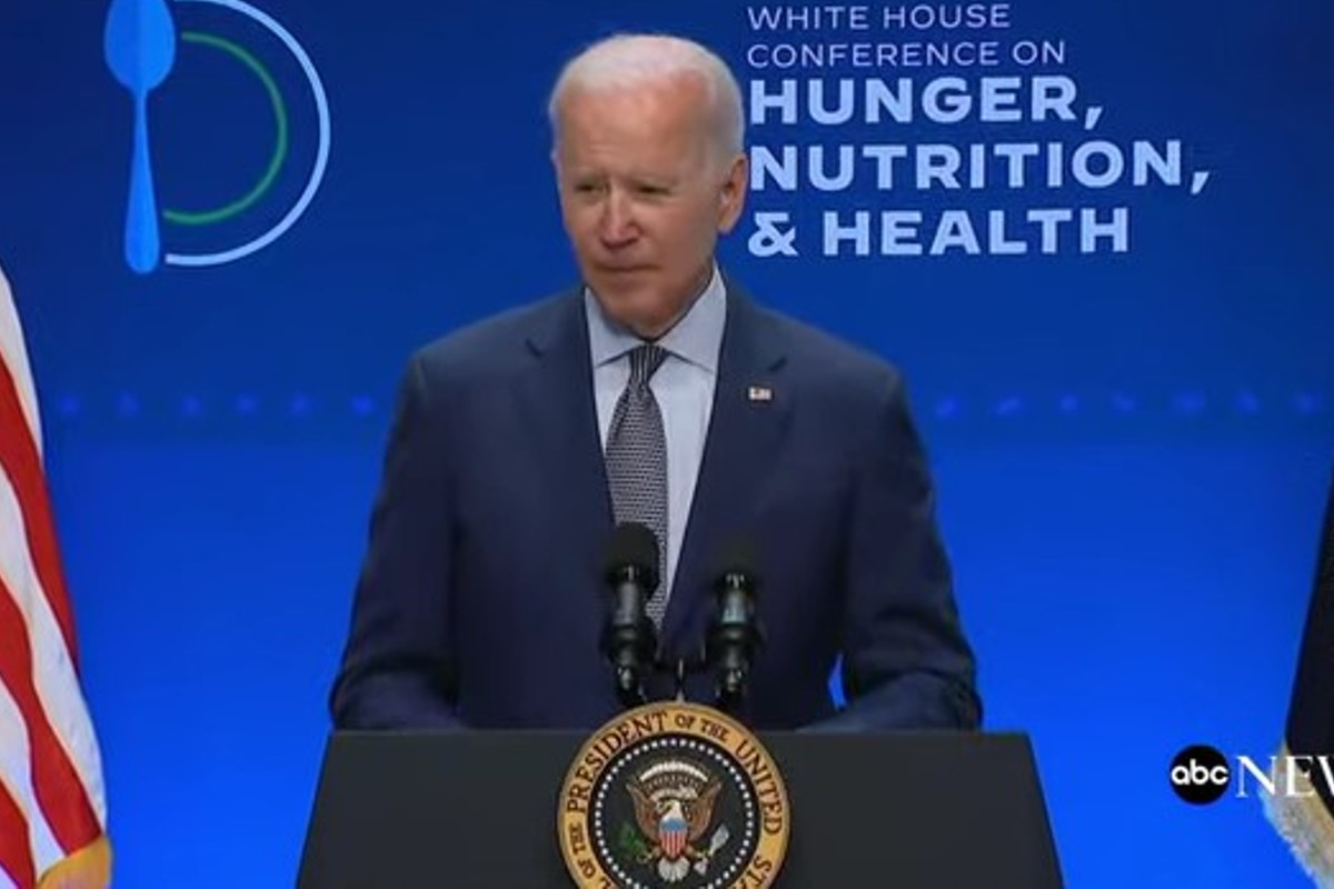 Casa Branca anuncia plano bilionário de combate à fome (Foto: Reprodução/Youtube)