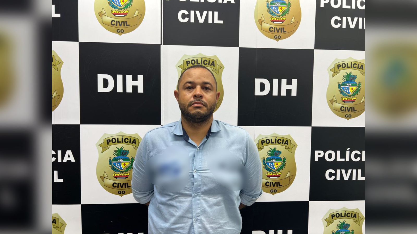 Segundo acusado de participação no homicídio preso pela PC (Foto: Divulgação - Polícia Civil)