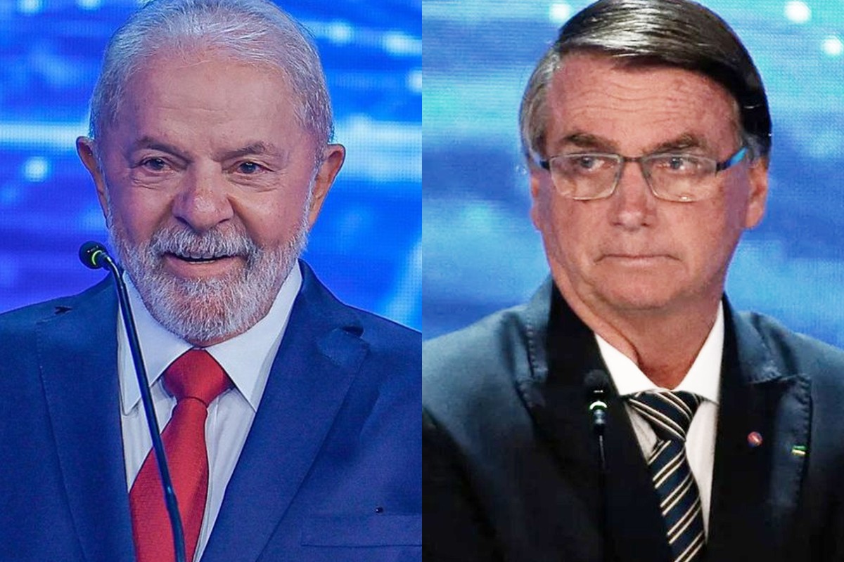 Diferença entre eles oscilou de 8 para 5 pontos percentuais Lula tem 47%, e Bolsonaro, 42%; brancos e nulos são 6%, e indecisos, 5%