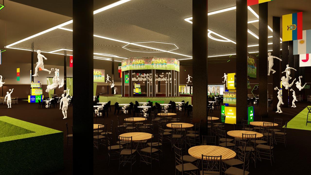 Copa Experience é opção para assistir a Copa do Mundo em Goiânia