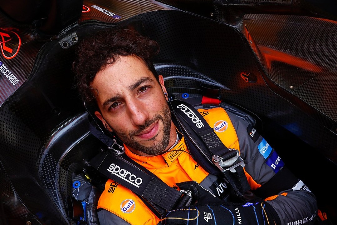 Daniel Ricciardo, pilotando pela McLaren