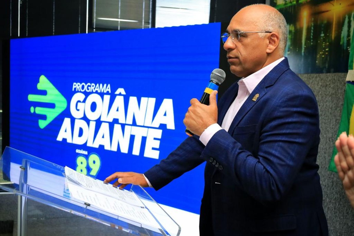Rogério Cruz lança pacote de obras de R$ 1,7 bilhão, maior da história de Goiânia (Foto: Prefeitura de Goiânia)