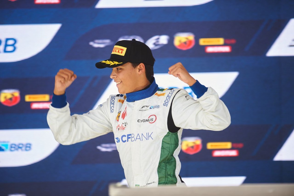 Pedro Clerot poderá conquistar o título da Fórmula 4 Brasil neste final de semana em Goiânia