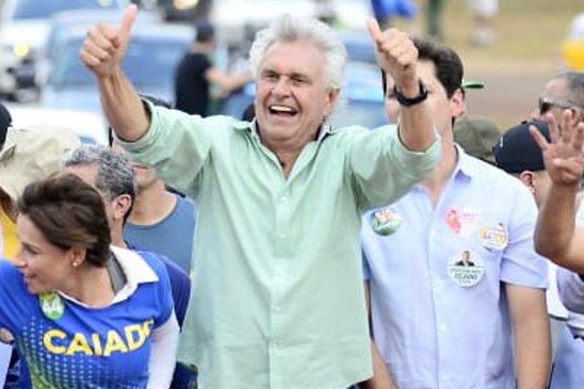Governador reeleito Ronaldo Caiado (Foto: Assessoria da campanha)