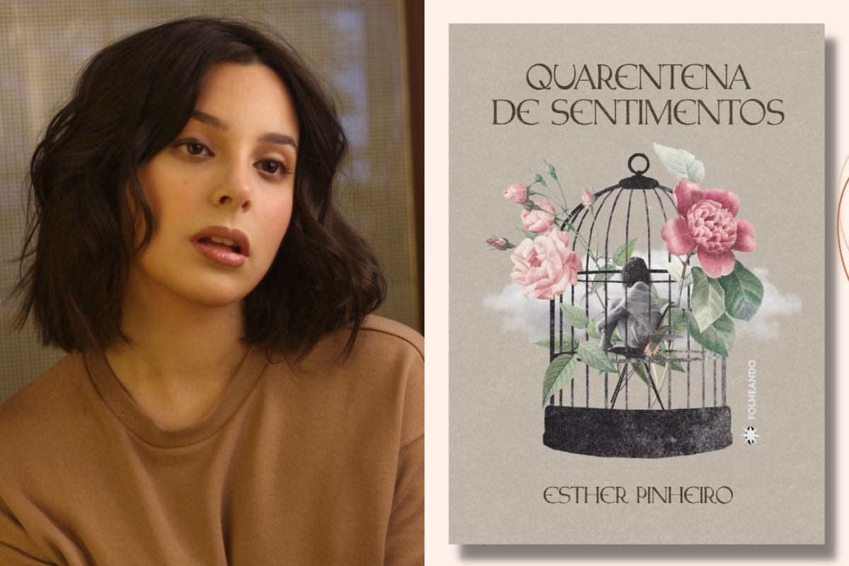 Esther Pinheiro, goiana de 16 anos lança livro de poemas escrito na pandemia, Quarentena de Sentimentos
