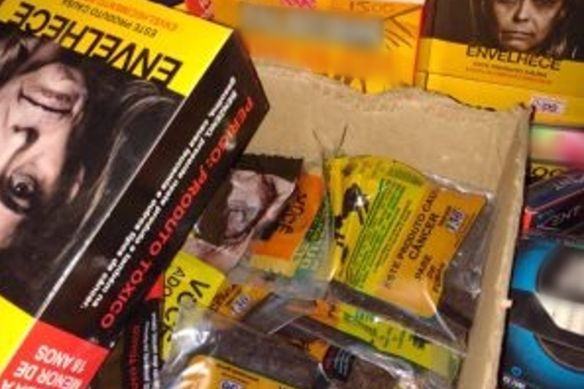 Operação policial apreende tabacos falsos em comércios de Senador Canedo (GO)