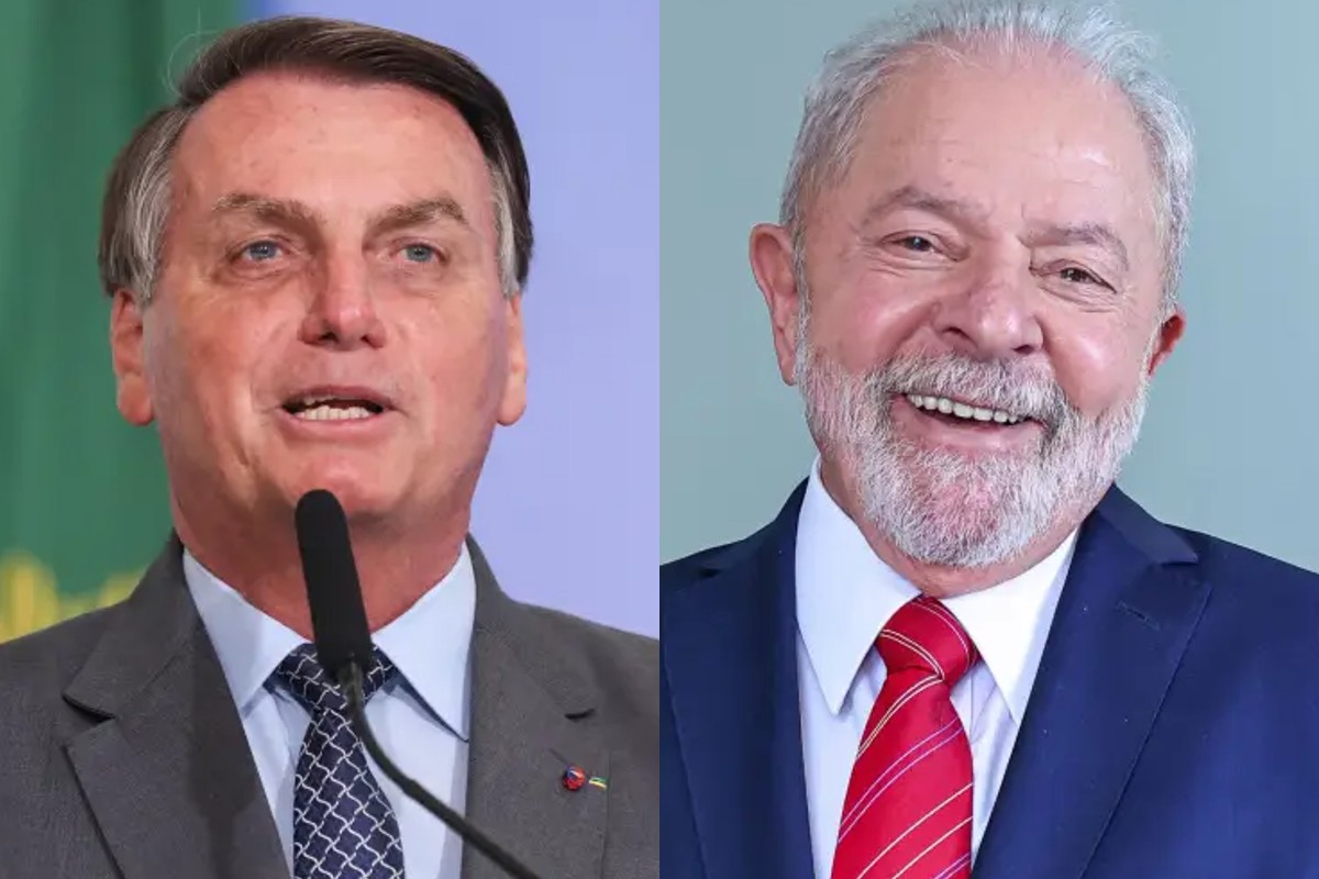 Datafolha: Lula tem 49%, e Bolsonaro, 44%; brancos e nulos somam 5%, e indecisos, 1% (Fotos: José Dias/PR e Ricardo Stuckert/Assessoria)