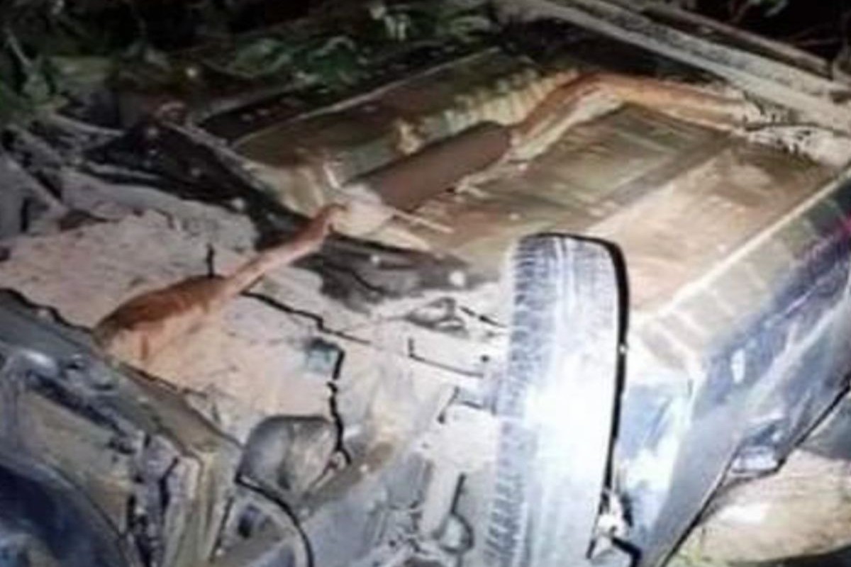 Quatro suspeitos de assaltar motorista de aplicativo morrem em Goiânia (Foto: PM)