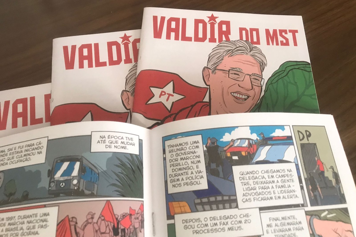 Candidato à Câmara Federal por Goiás lança história em quadrinhos biográfica