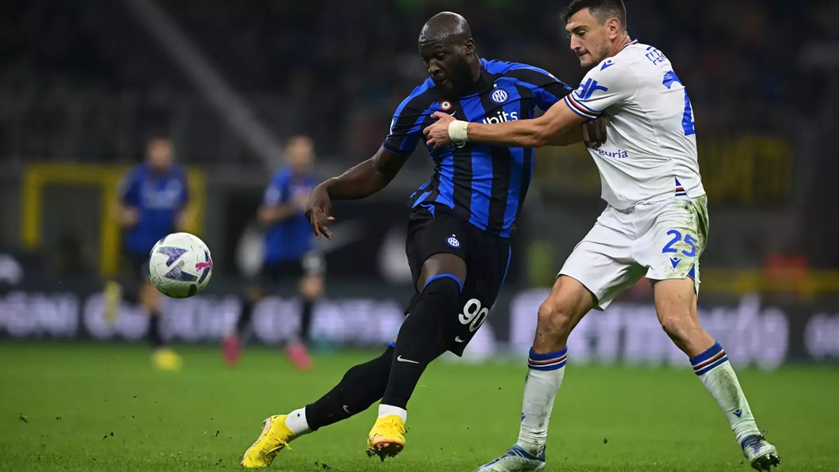 Lukaku em jogo pela Inter de Milão