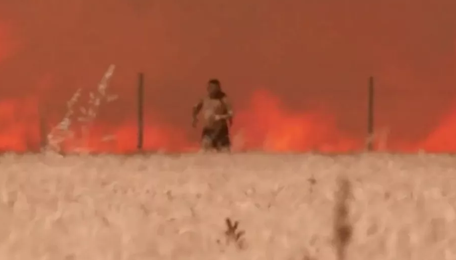 Espanhol engolido por chamas em incêndio florestal morre após mais de três meses internado