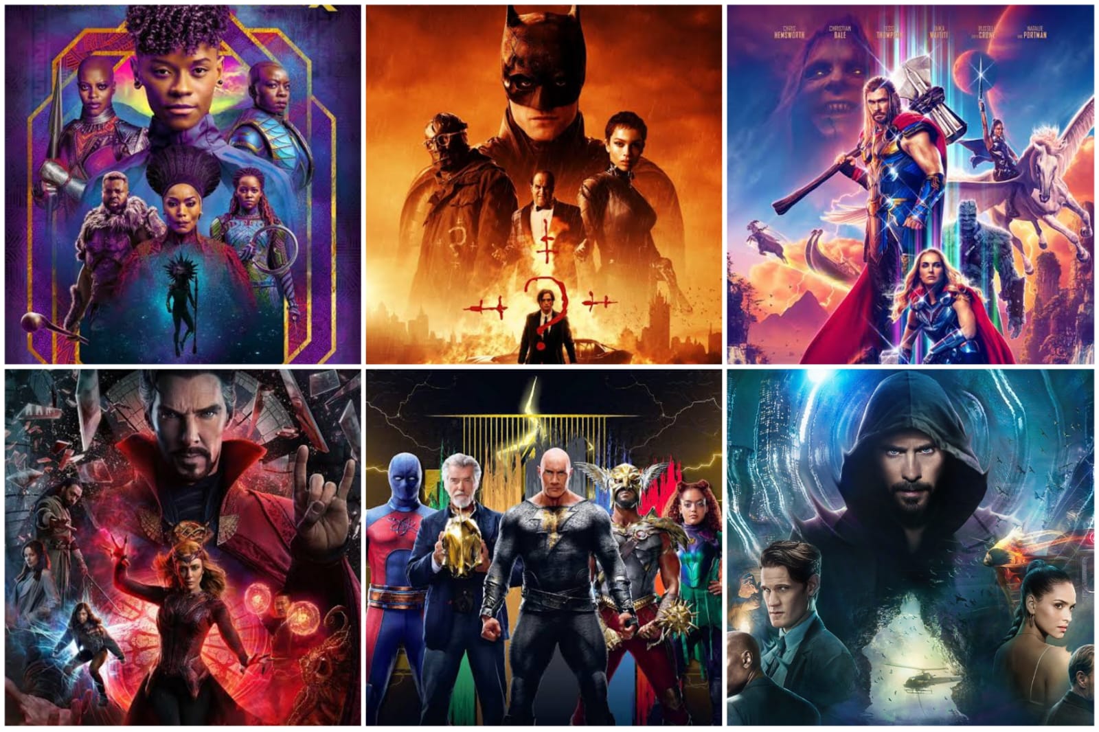 Os melhores filmes de super-heróis