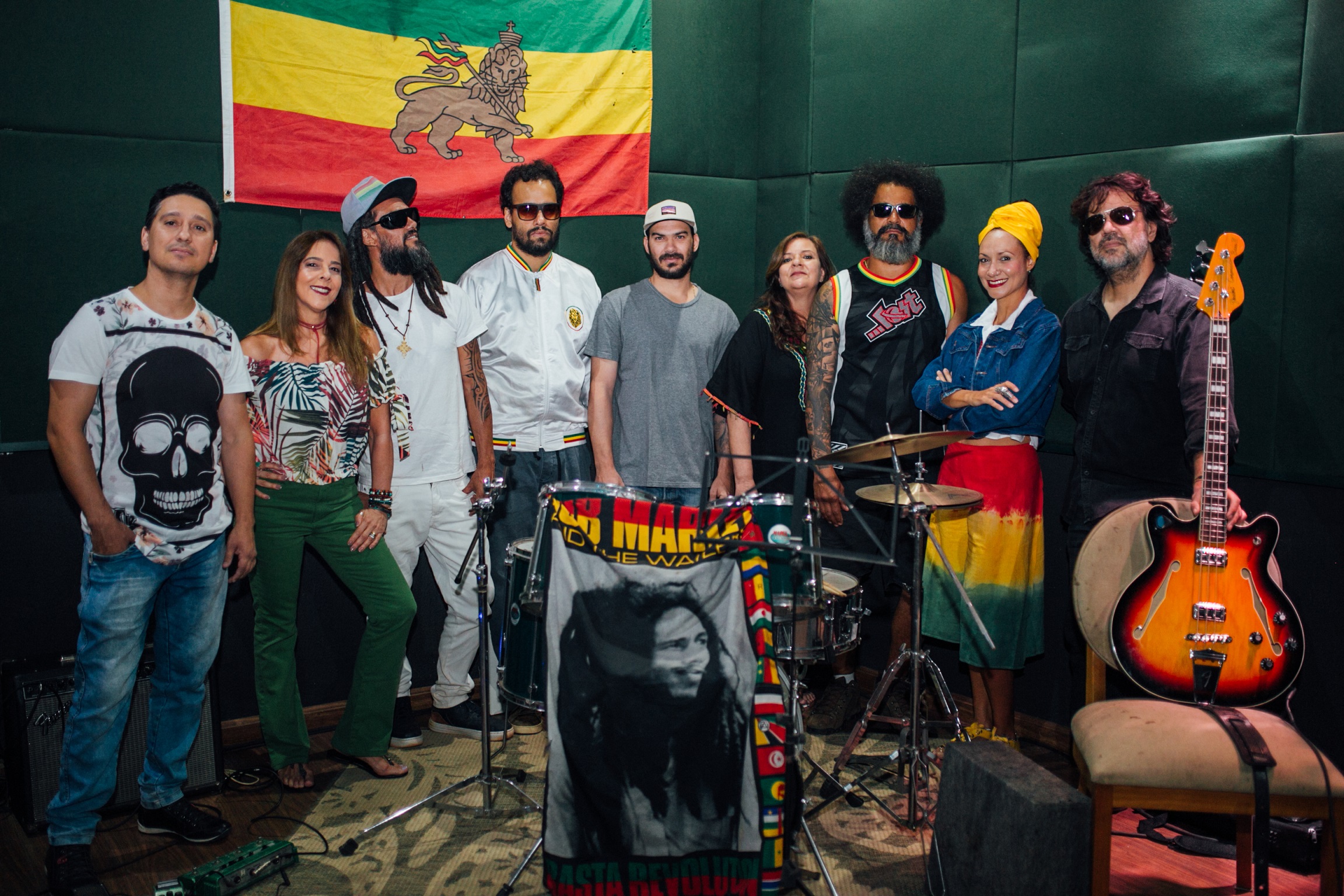 Show de reggae em Goiânia com a banda Mandingaman