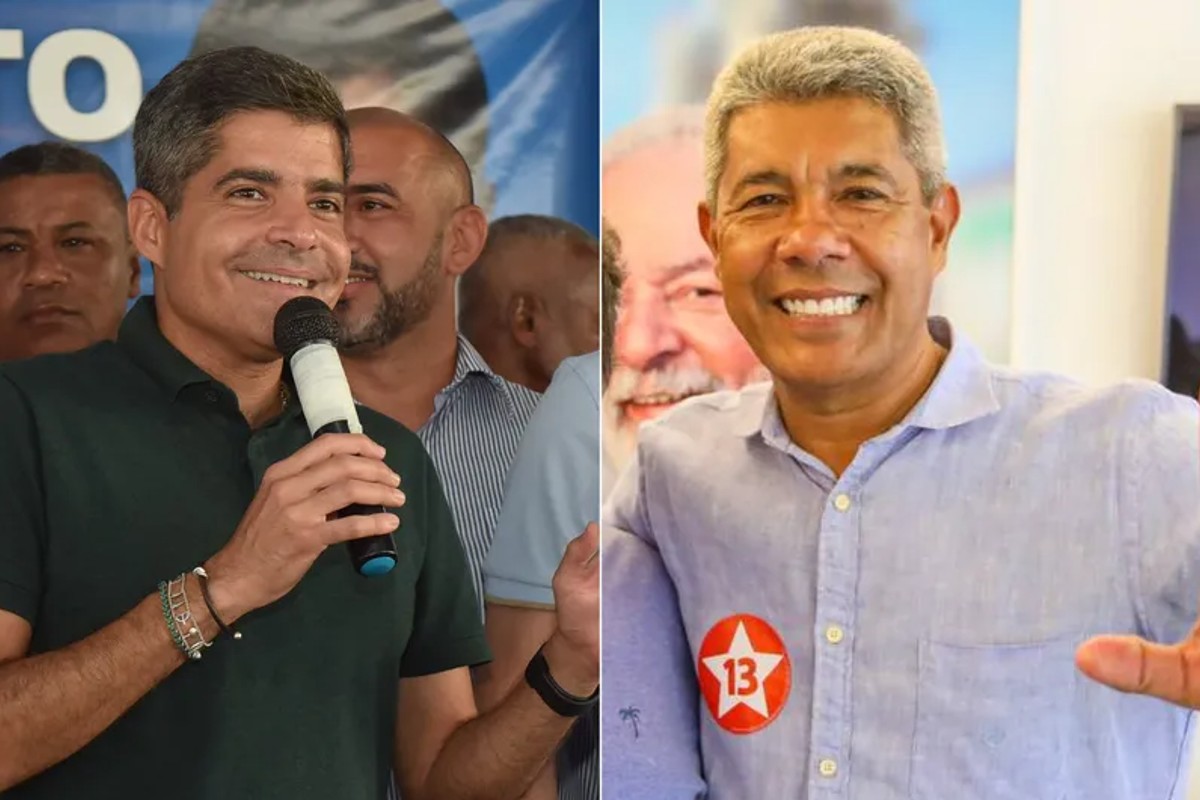 Ipec na Bahia: Jerônimo tem 48%, e ACM Neto, 44% (Foto: Divulgação)