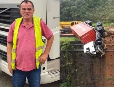 João Maria Pires morava no litoral catarinense Caminhoneiro é a primeira vítima identificada do deslizamento na BR-376