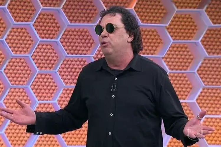 Walter Casagrande durante período na Globo