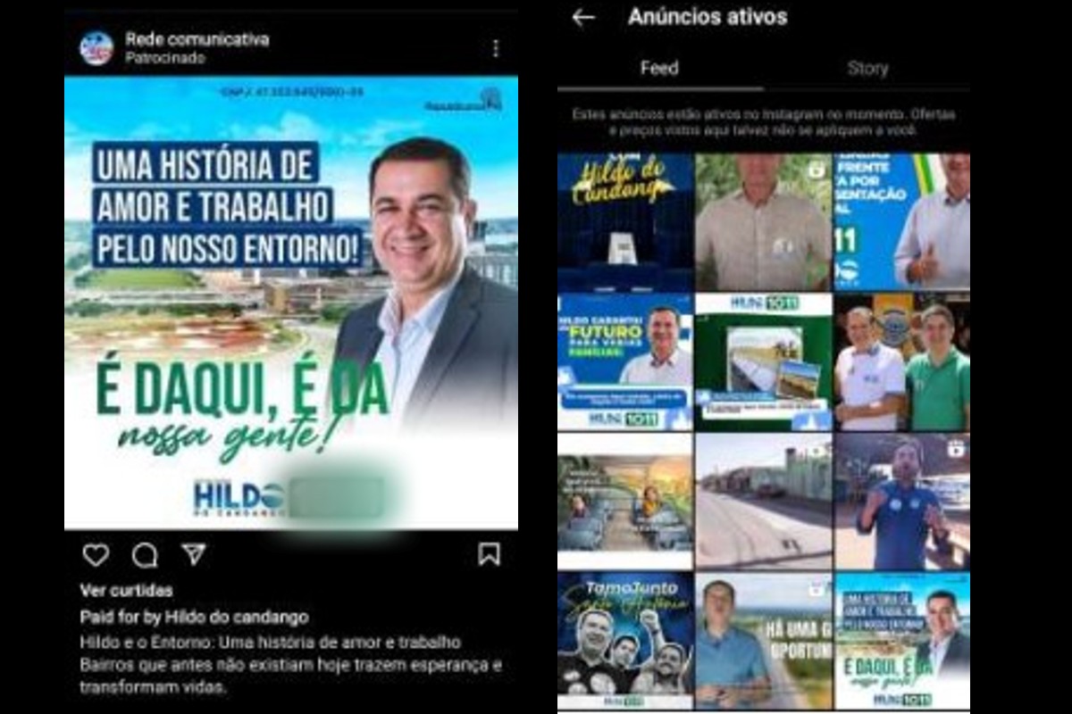 Juiz eleitoral determina remoção de propaganda ilegal de candidato em Goiás (Foto: Reprodução)